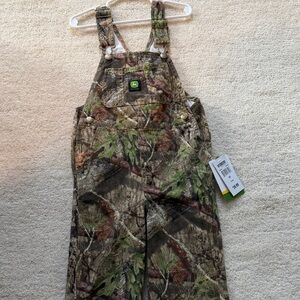 John Deere Camouflage Kids Overalls Size 4T